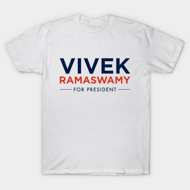 Vivek Ramaswamy For President 2024(1) T-Shirt by RazonLife